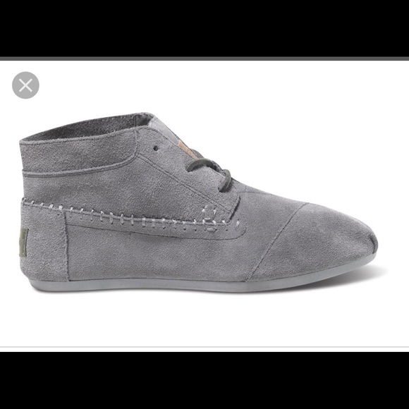 toms grey boots